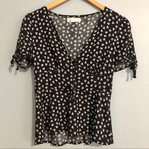 NWOT Urban Outfitters Floral Top